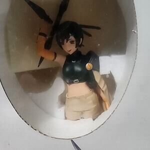 final fantasy 7 cold cast resin statue yuffie